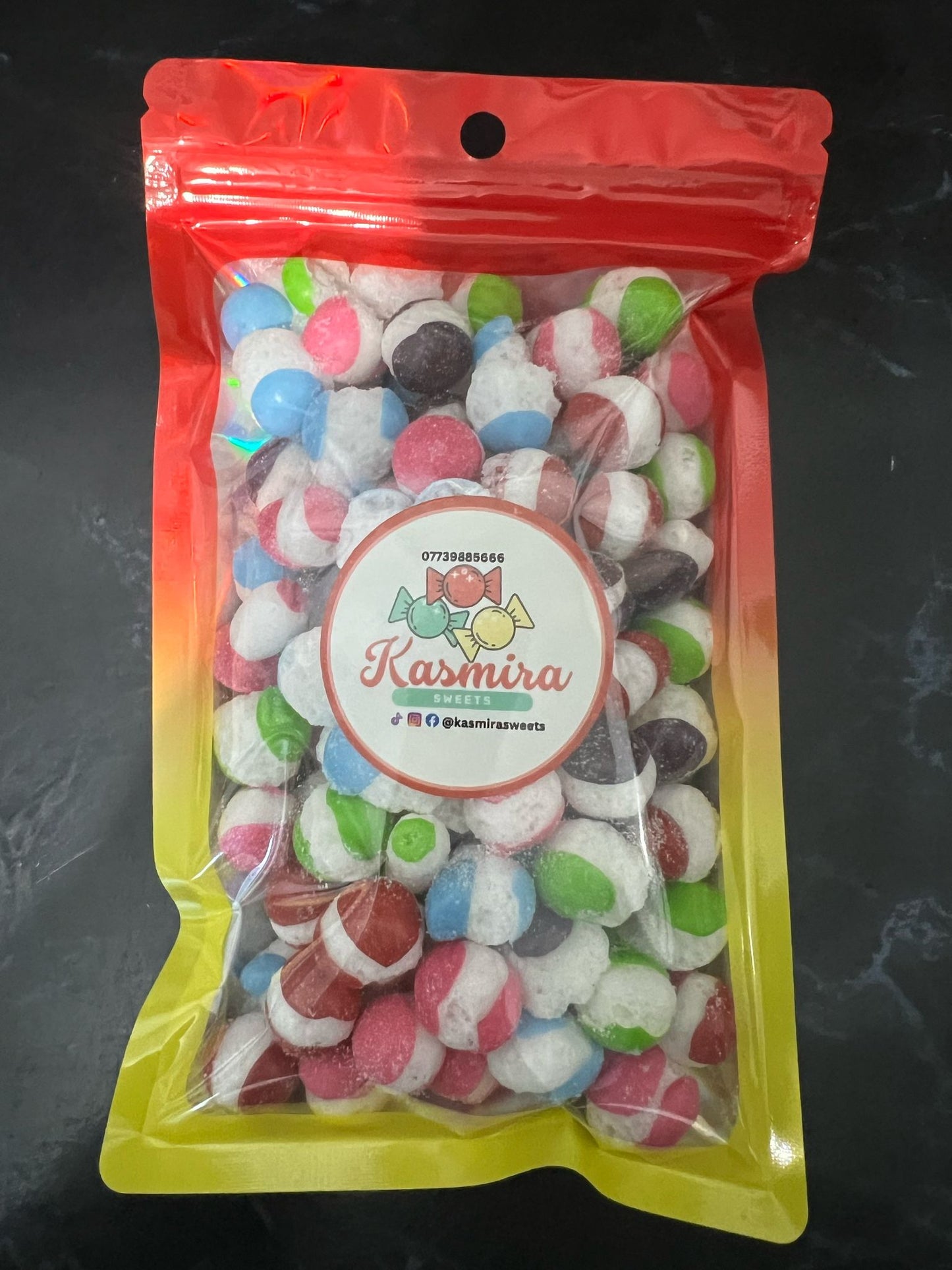 Freeze-Dried Sweets – Halal & Vegan | Skittles Original, Berry, Chewy & Sour (100g Bag)
