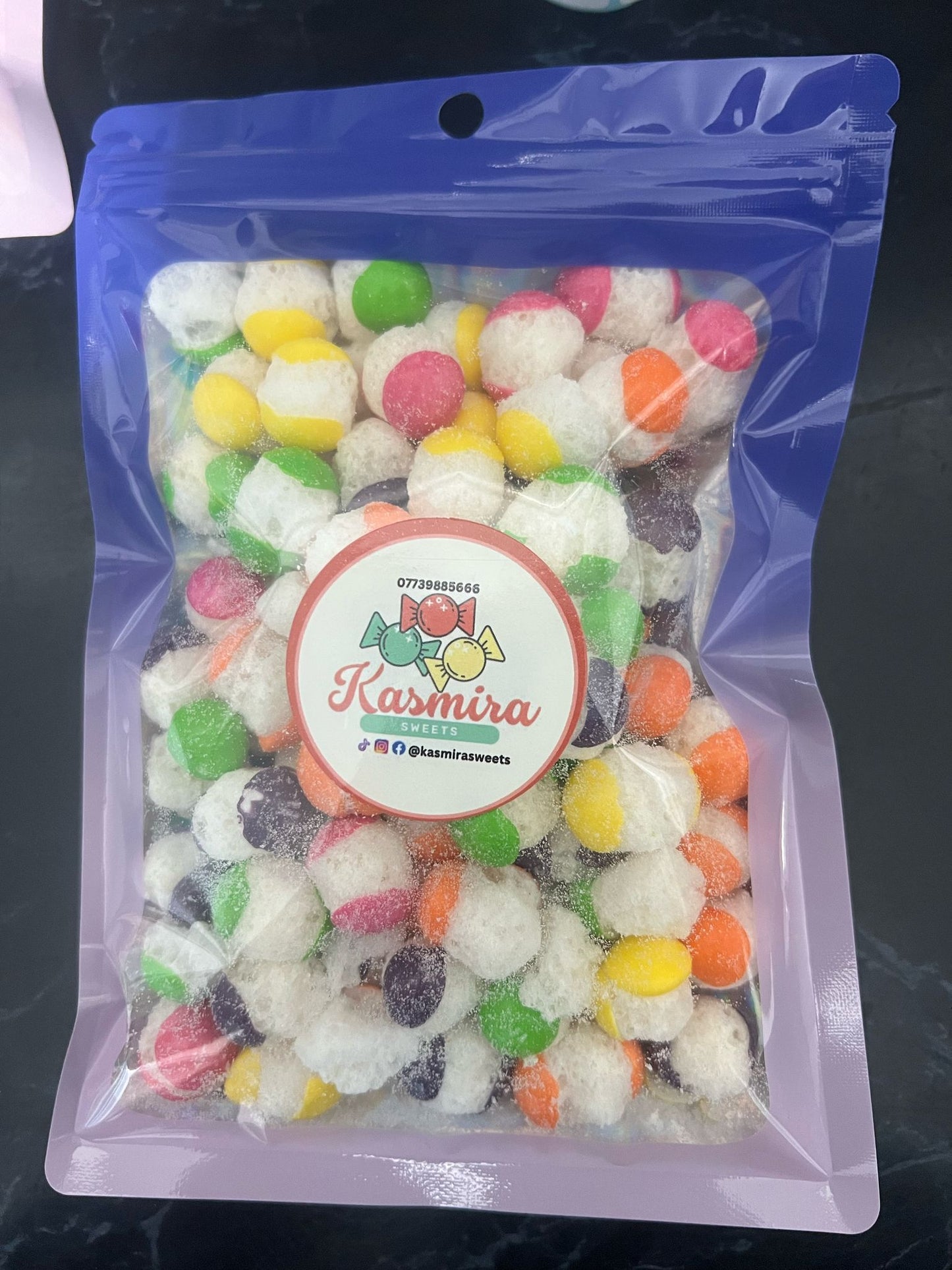 Freeze-Dried Sweets – Halal & Vegan | Skittles Original, Berry, Chewy & Sour (100g Bag)