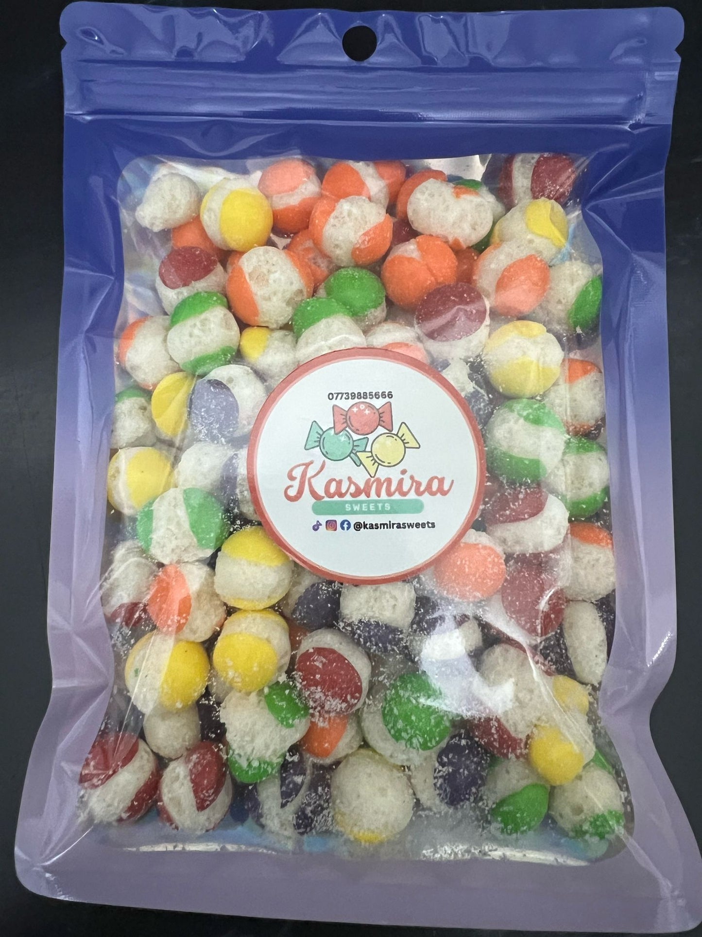 Freeze-Dried Sweets – Halal & Vegan | Skittles Original, Berry, Chewy & Sour (100g Bag)