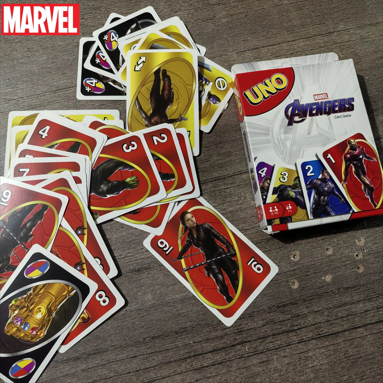 Superhero UNO Playing Cards – Epic Team Game Night Fun