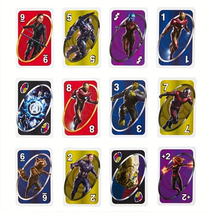 Superhero UNO Playing Cards – Epic Team Game Night Fun