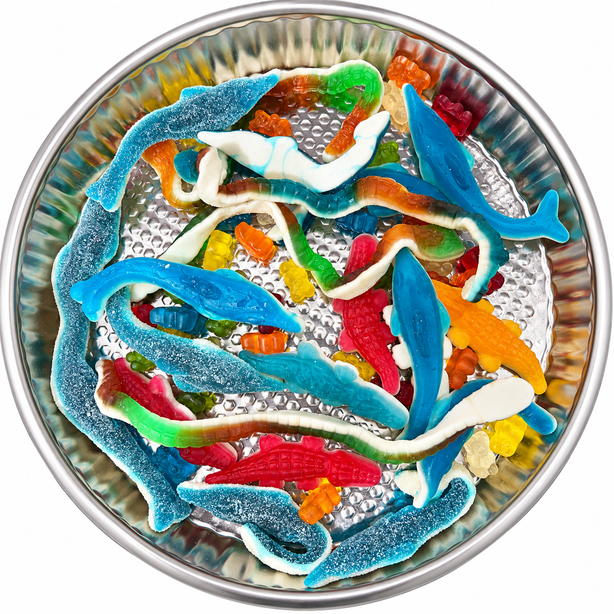 Animal-shaped jelly and fizzy sweets in Kasmira Sweets Animal Mix