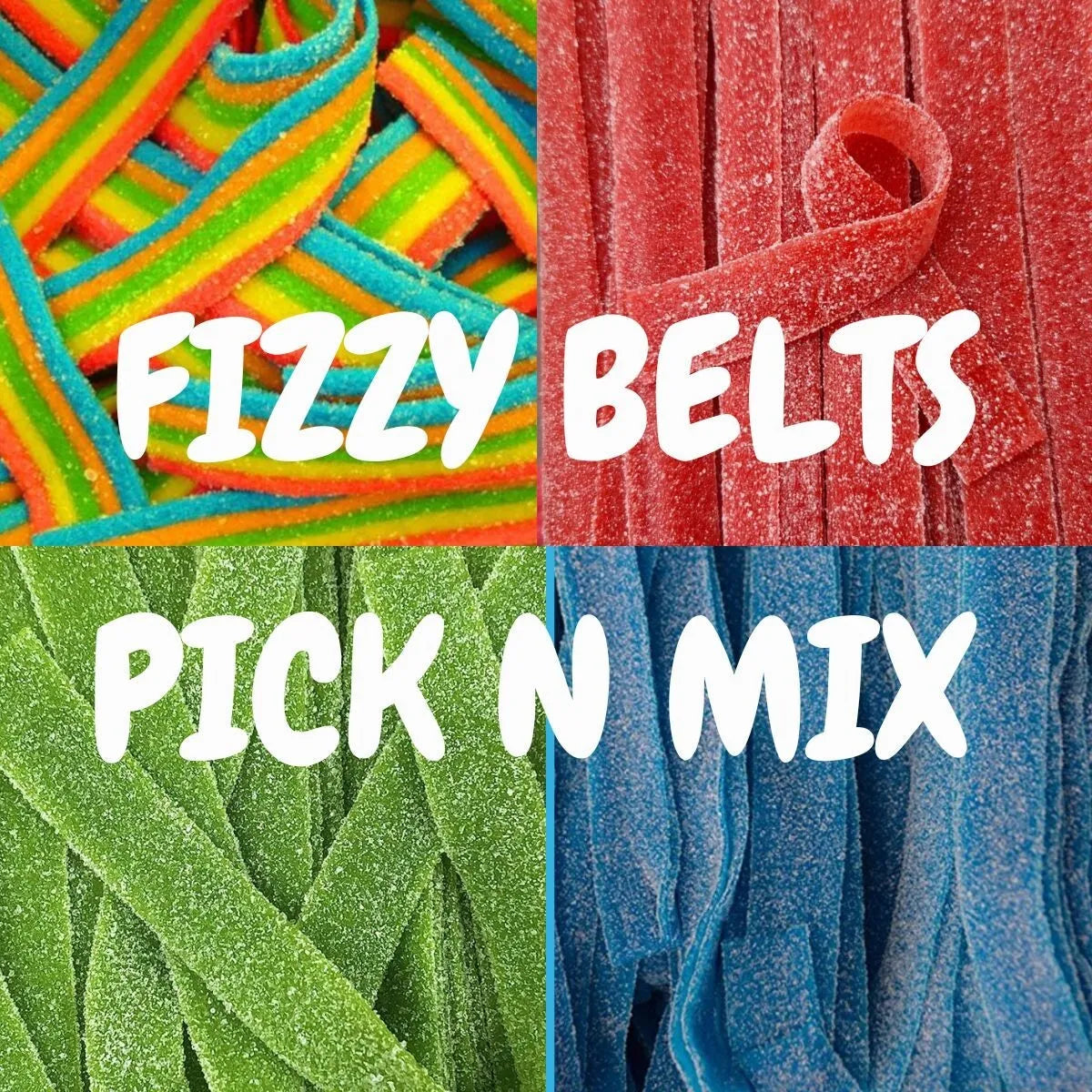 Sour Sensation: Fizzy Belt Mix